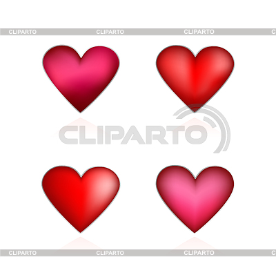 Vector Collection Valentines Hearts     Olga Altunina