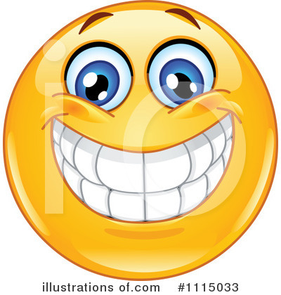Pictures Smiley Face With A Toothy Grin Royalty Free Clipart Picture