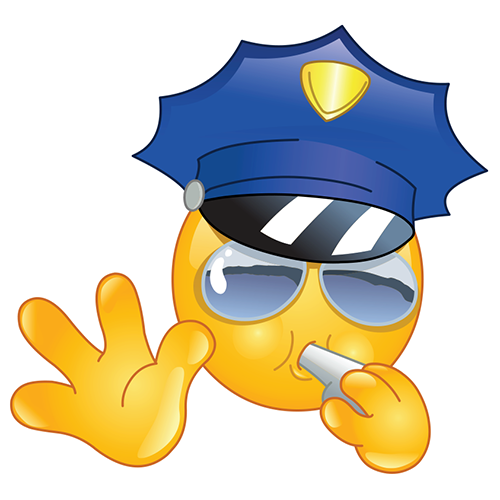 Police Officer   Facebook Symbols And Chat Emoticons