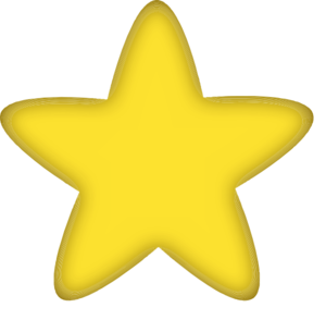 Rounded Star No Background Clip Art At Clker Com   Vector Clip Art
