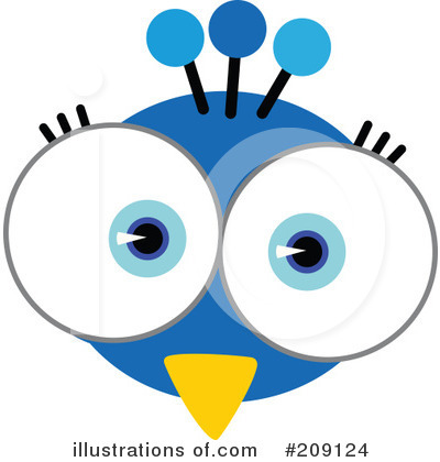 Royalty Free  Rf  Animal Face Clipart Illustration By Qiun   Stock