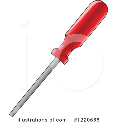 Screwdriver Clipart  1220686   Illustration By Cidepix