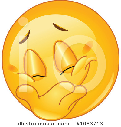 Smiley Face With A Toothy Grin Royalty Free Clipart Picture  420