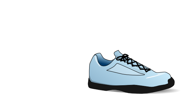 Tennis Shoe Clip Art At Clker Com   Vector Clip Art Online Royalty