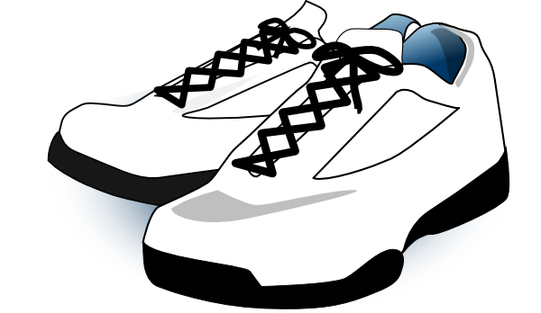 Tennis Shoes Clip Art At Clker Com   Vector Clip Art Online Royalty