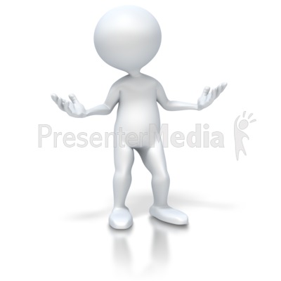 3d Figure Undecided   Education And School   Great Clipart For