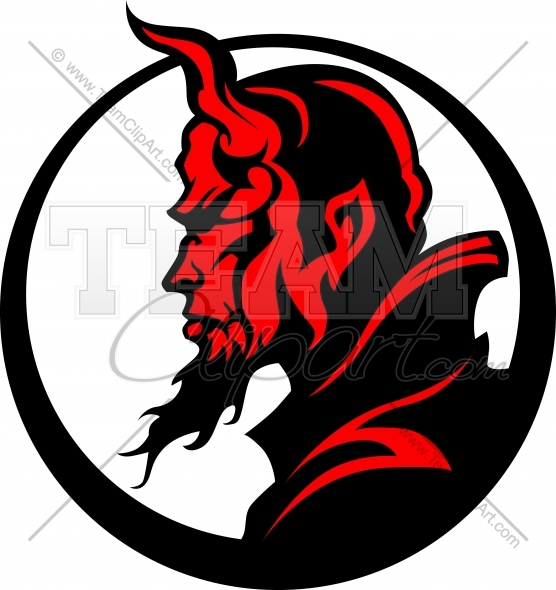 Devil Logo Clipart In An Easy To Edit Vector Format