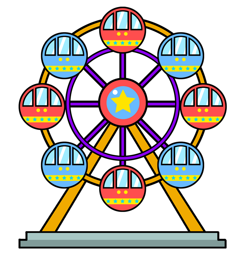 Ferris Wheel Clip Art   Images   Free For Commercial Use