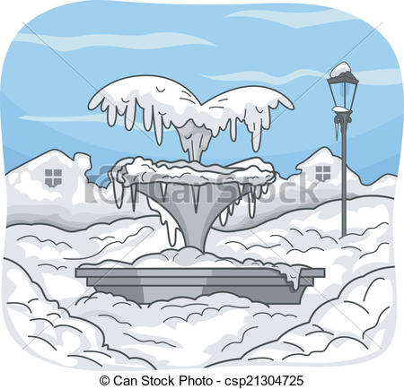 Freezing Water Clipart