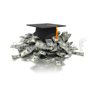 Graduation Costs Money   Education And School   Great Clipart For