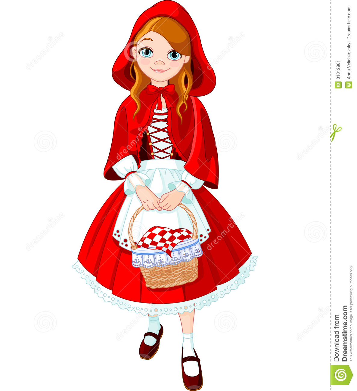 Little Red Riding Hood Stock Image   Image  31012861