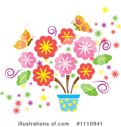 Royalty Free  Rf  Flowers Clipart Illustration By Cherie Reve   Stock