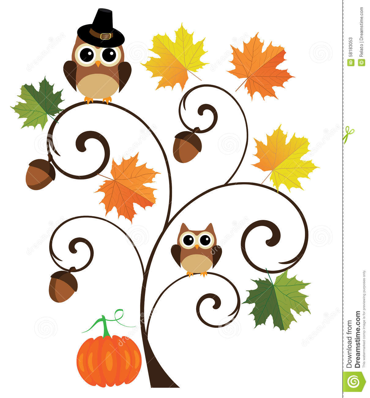 Thanksgiving Owls Backgrounds Thanksgiving Background