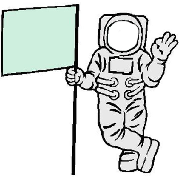 Astronaut Headless Large   Free Images At Clker Com   Vector Clip Art