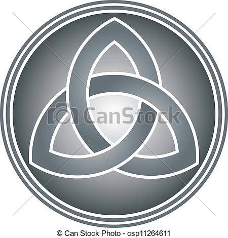 Celtic Trinity Knot Vector Illustration Csp11264611   Search Clipart