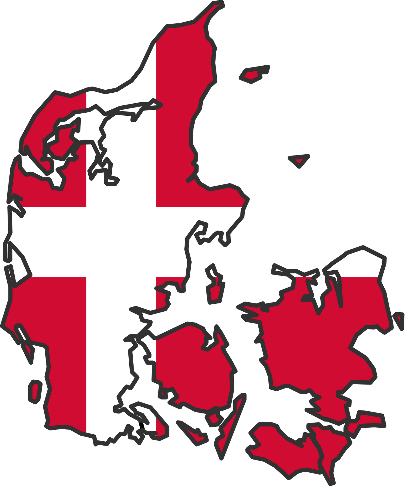 Denmark Flag Denmark Flag Map Denmark Flag Icon