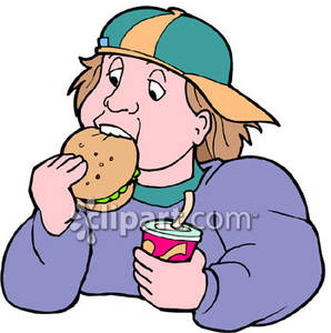 Eating Junk Food Clipart   Clipart Panda   Free Clipart Images