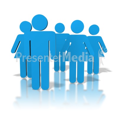 Group Of People Presentation Clipart