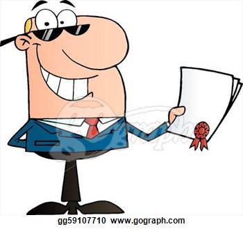 Holding A Contractual Agreement Clipart Drawing Gg59107710 Csp Hittoon