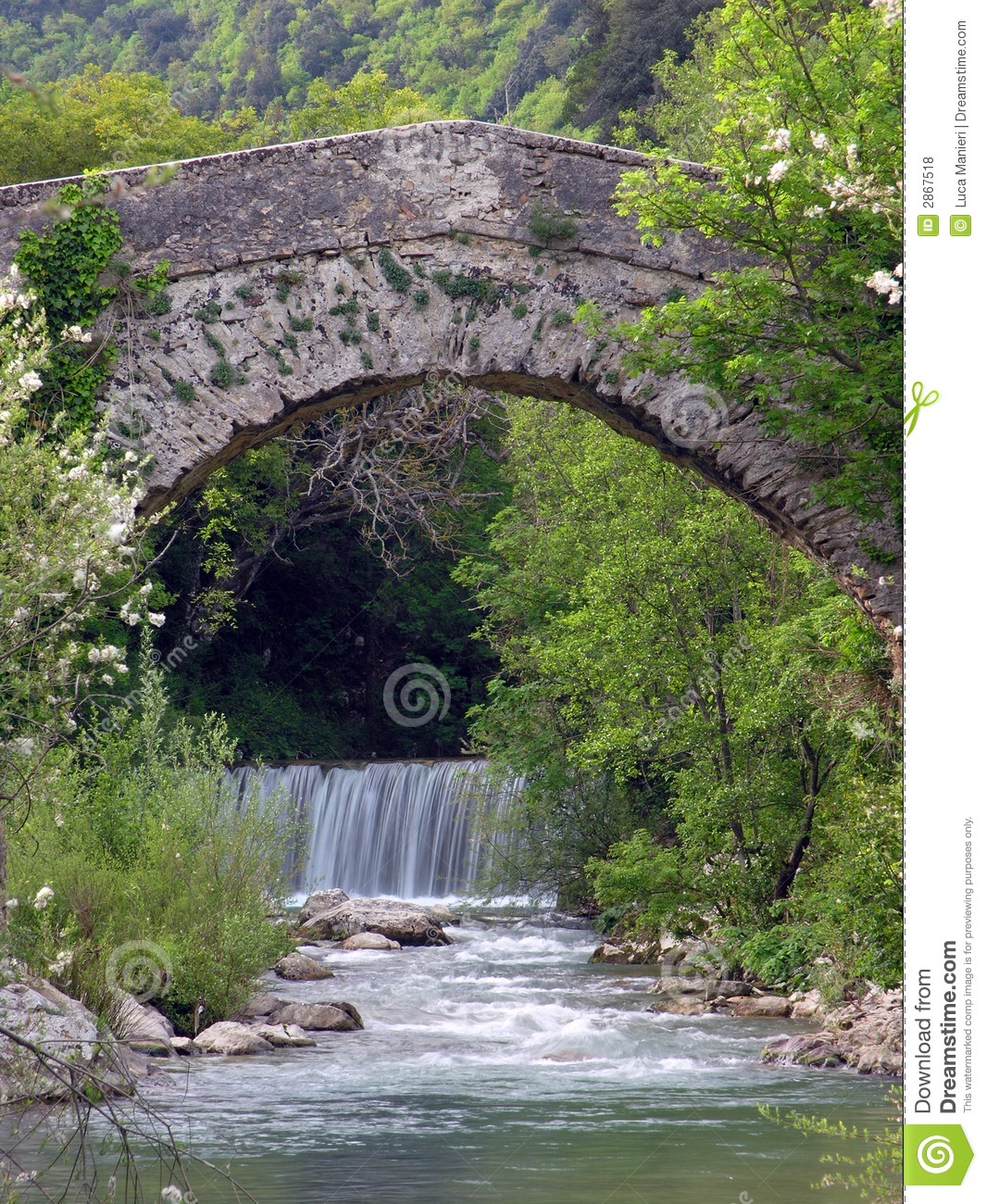 Medieval Bridge Royalty Free Stock Photos   Image  2867518