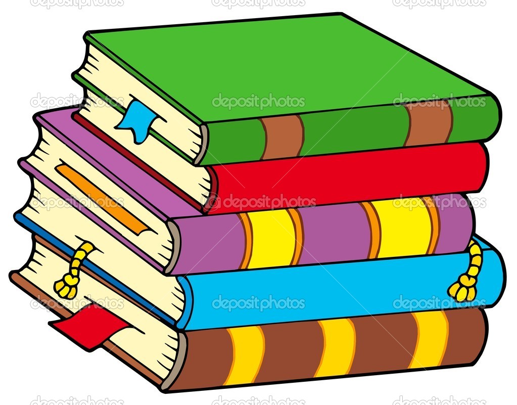 Pile Of Colorful Books   Stock Vector   Clairev  2259675