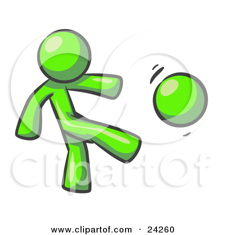 Royalty Free  Rf  Lime Green Person Clipart   Illustrations  2