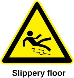 Share Slippery Floor Label Clipart With You Friends 