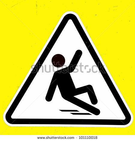 Slippery Wet Floor Sign Stock Photo 101110018   Shutterstock