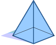 Square Based Pyramids Have 5 Faces 8 Edges And 5 Vertices
