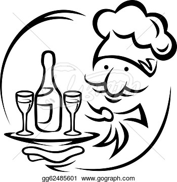 Champagne For Food Service Design Illustrations Gg62485601 Clipart