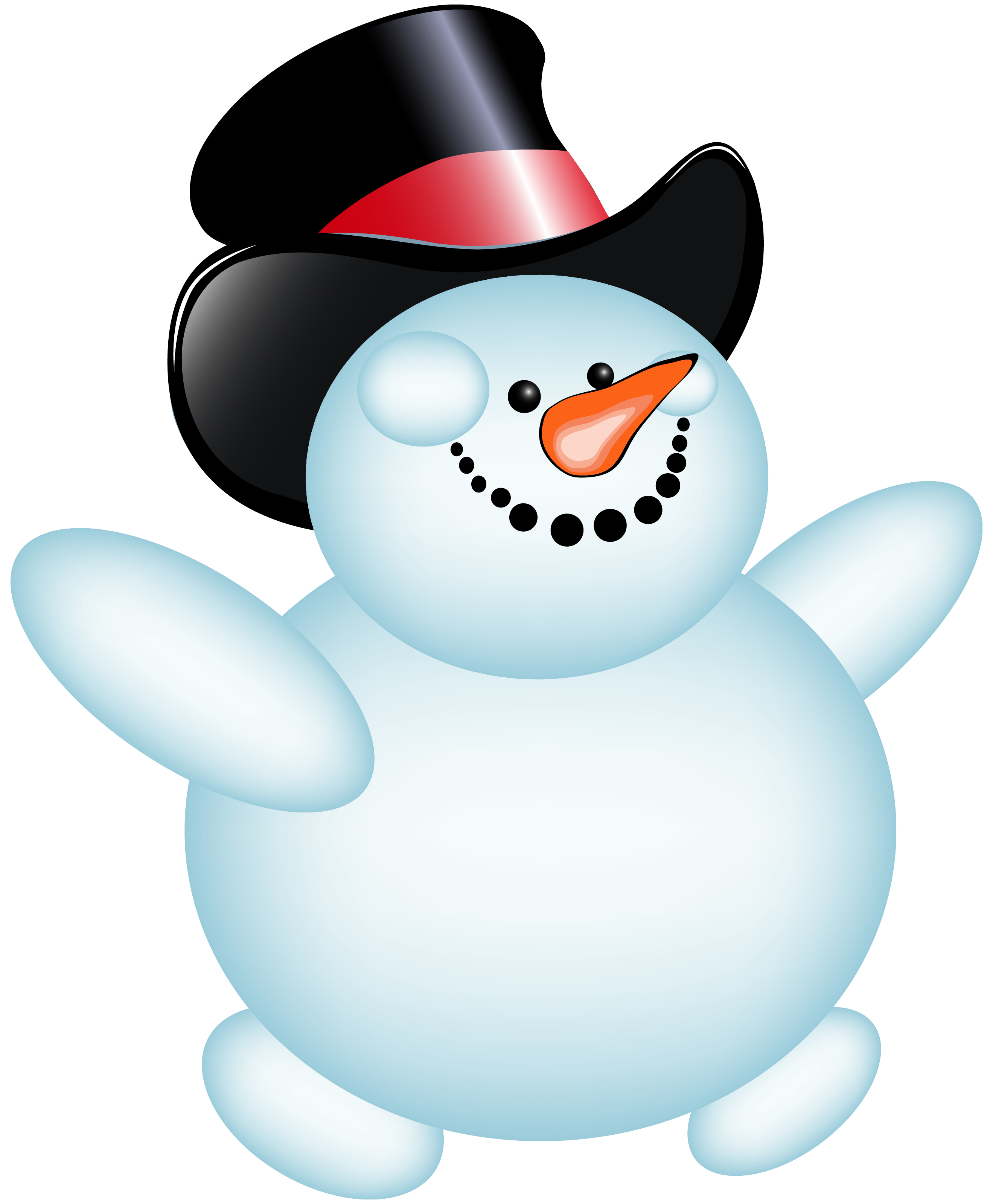 Clip Art Of Snowman   Cliparts Co