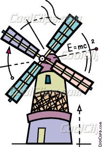 Dutch Windmills Clipart
