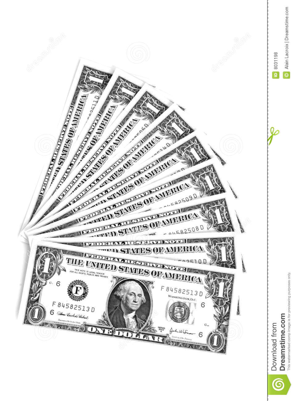 Five Dollar Clip Art Money Bills Clipart Black And