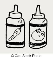 Ketchup Illustrations And Clipart