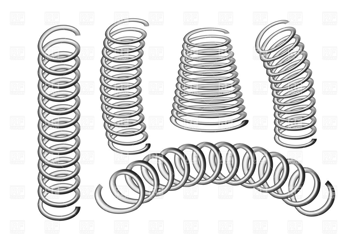     Springs 25554 Objects Download Royalty Free Vector Clip Art  Eps
