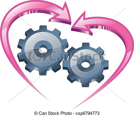 Vectors Of Understanding And Love   Spinning Gears And Arrows In The    