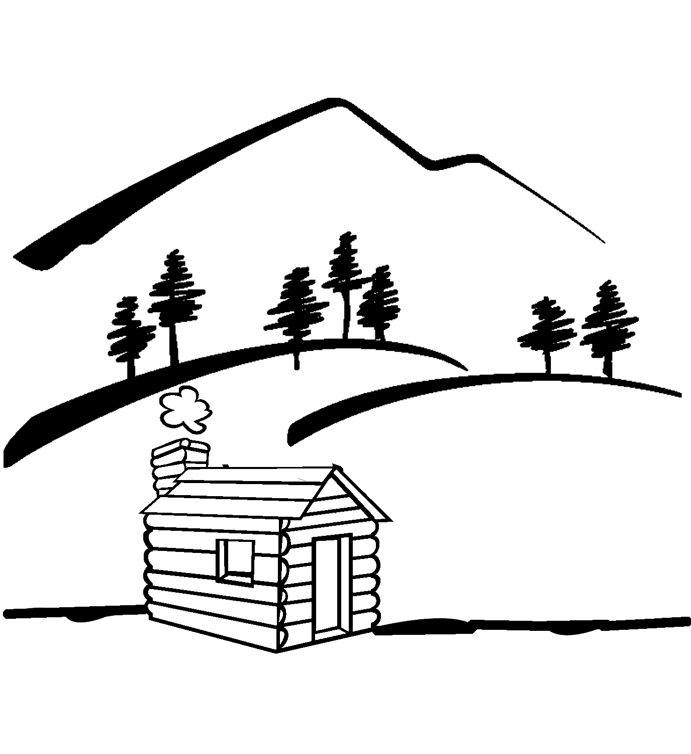 Cabin In The Woods Clipart   Clipart Panda   Free Clipart Images