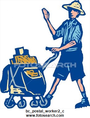 Clipart Of Postal Worker 2 Bc Postal Worker2 C   Search Clip Art