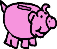 Empty Piggy Bank Clipart Money Clipart Piggy Bank Gif