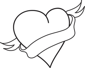 Love Clipart Black And White   Clipart Panda   Free Clipart Images