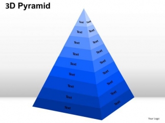 Make Our Powerpoint Presentation Company Pyramid Ppt Backgrounds The