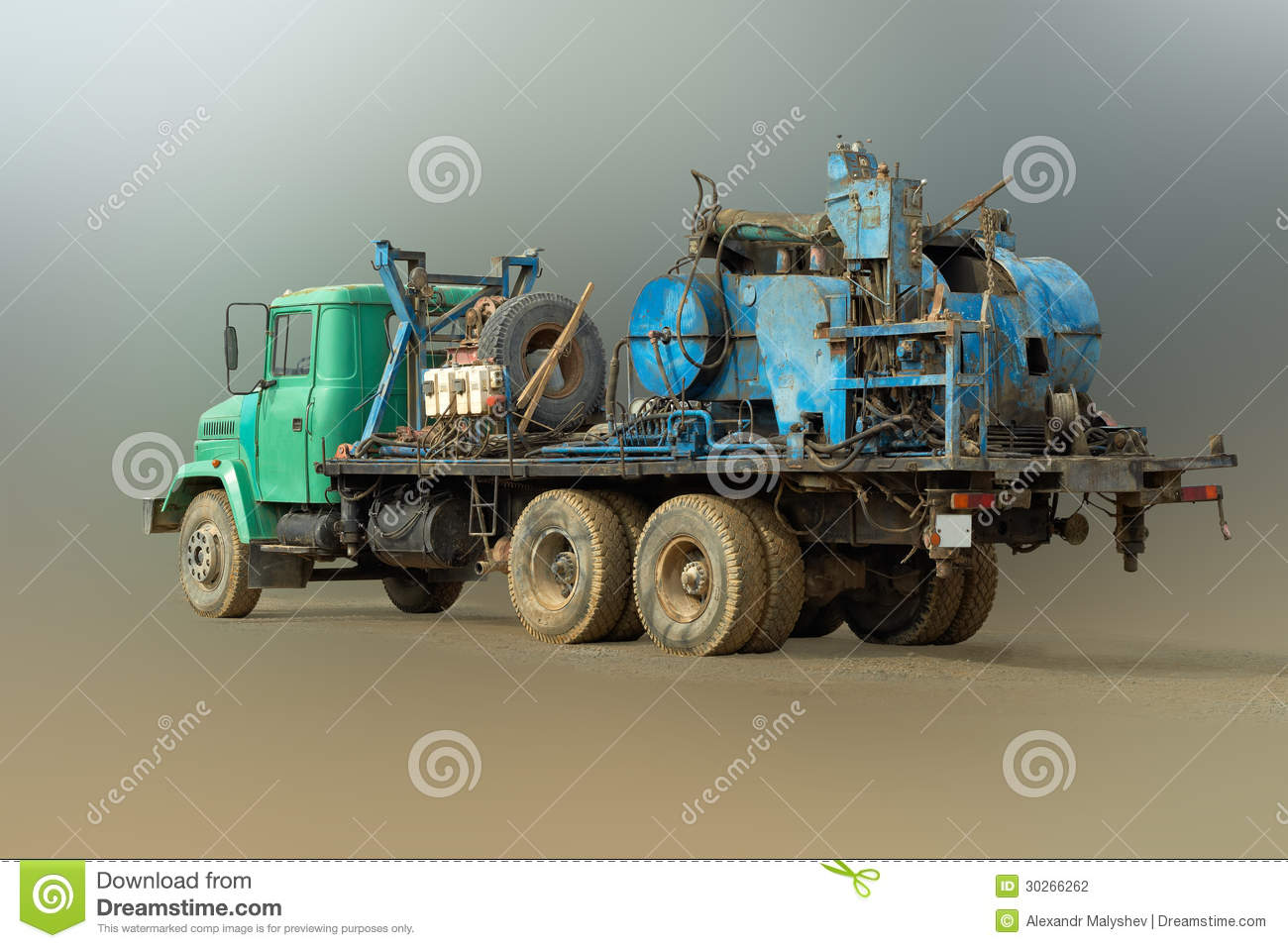 Mobile Drilling Rig  Stock Photography   Image  30266262