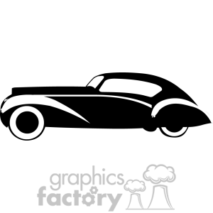 Royalty Free Classic Car Clipart Image Picture Art   373981