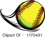 Royalty Free  Rf  Softball Clipart Illustrations Vector Graphics  1
