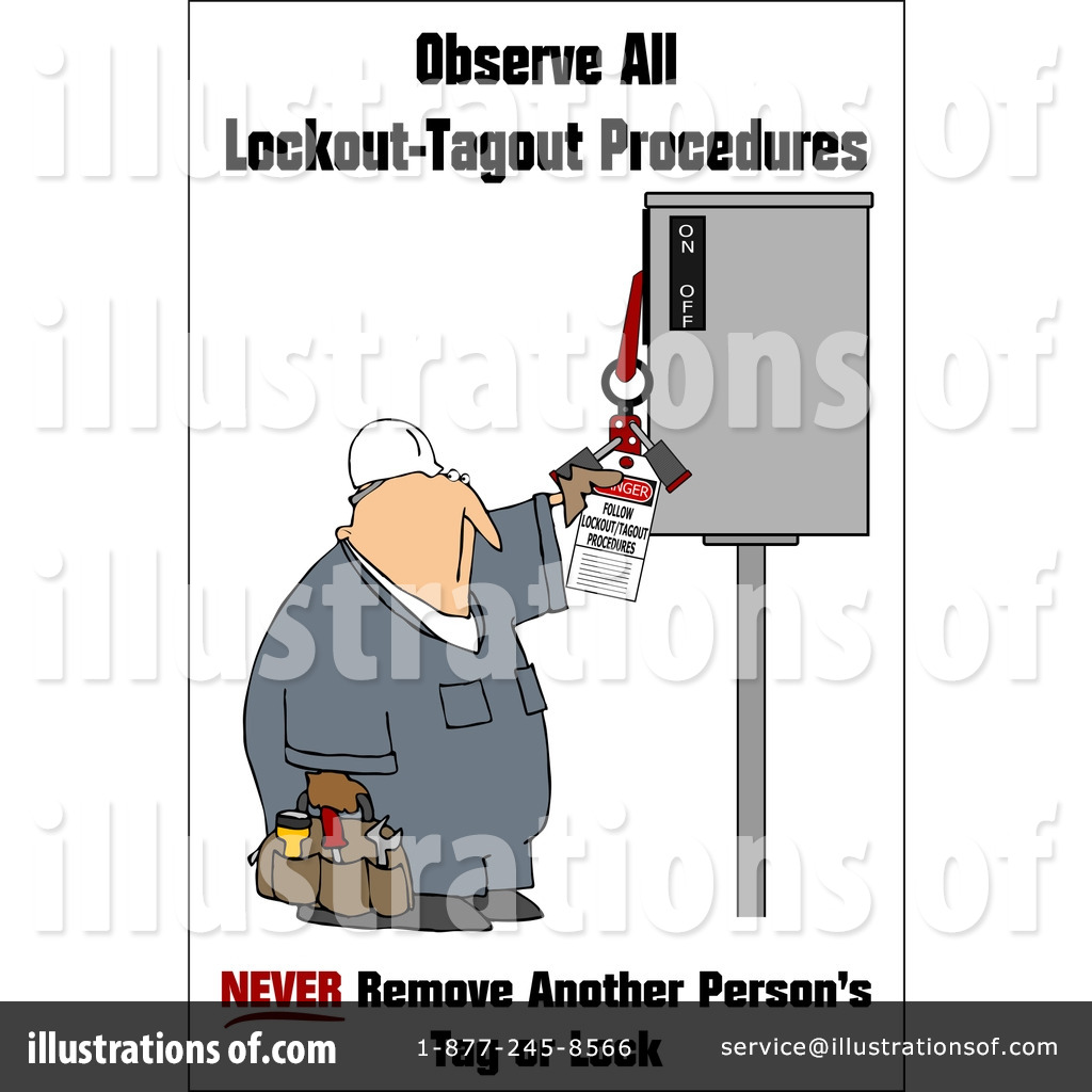 Royalty Free  Rf  Work Safety Clipart Illustration  59719 By Dennis