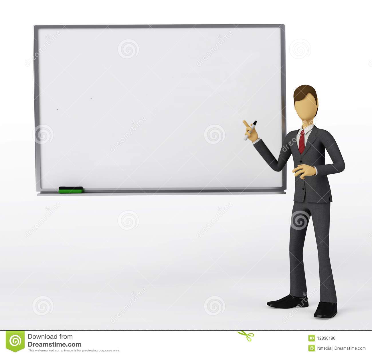 Showing An Empty Whiteboard Templates  You Can Change The Whiteboard    