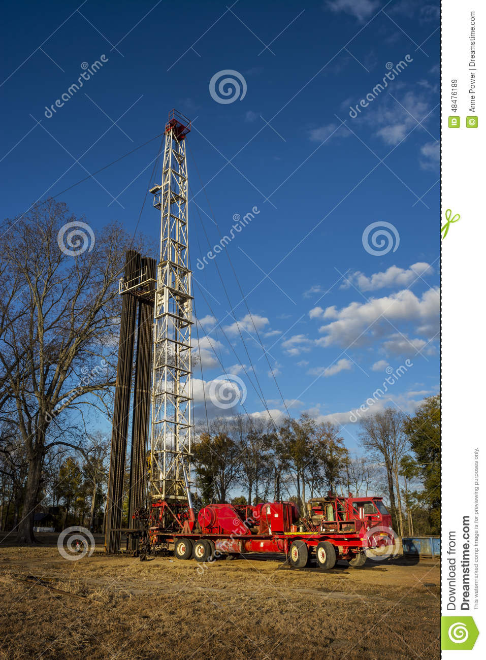 Workover Rig Stock Photo   Image  48476189