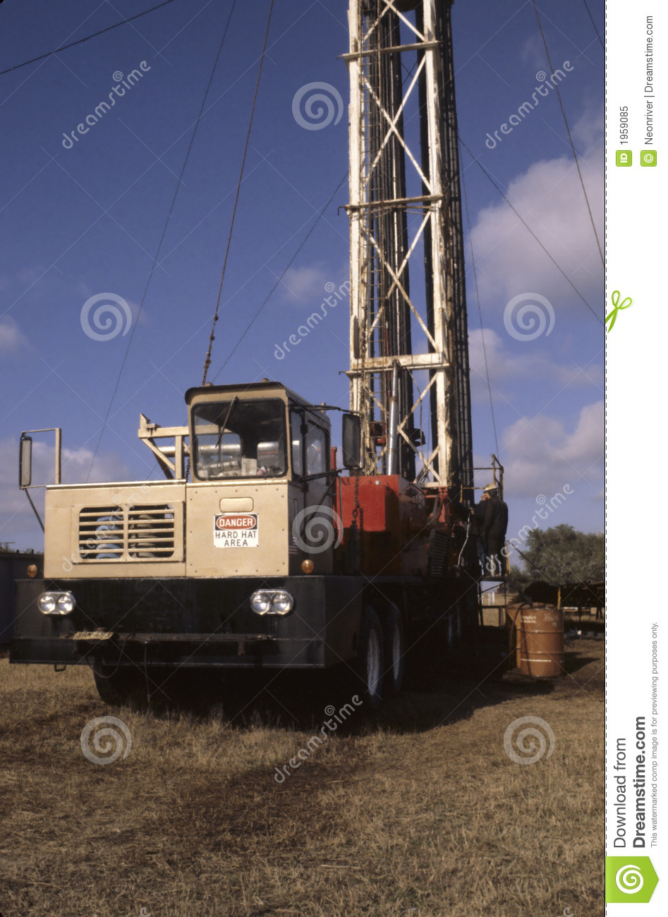Workover Rig Used To Maintain And Repair Broken Oil Wells