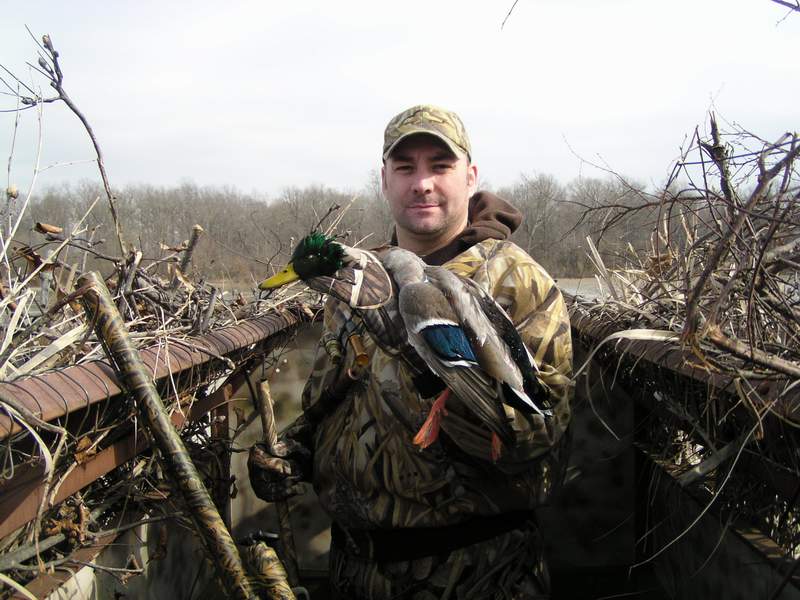 Arkansas Waterfowl Hunting Report First Drake Mallard