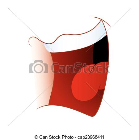 Cartoon Laughing Mouth Face    Csp23968411   Search Clipart